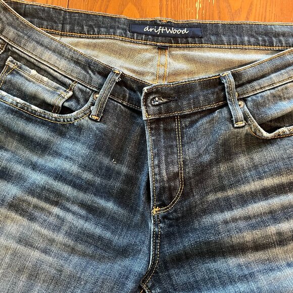 Driftwood Straight Leg Audrey Jeans 32 (Distressed Style) - Picture 2 of 7